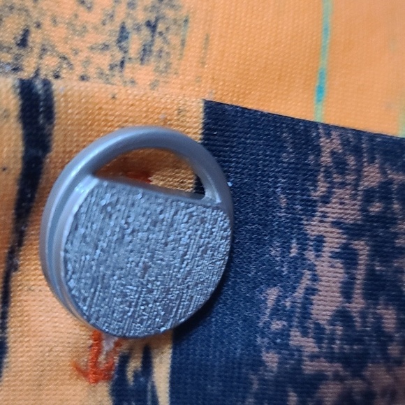 VTG Impulse California Womens Blazer Jacket Coloful Stretch Buttons Sz XL EUC - Picture 4 of 10